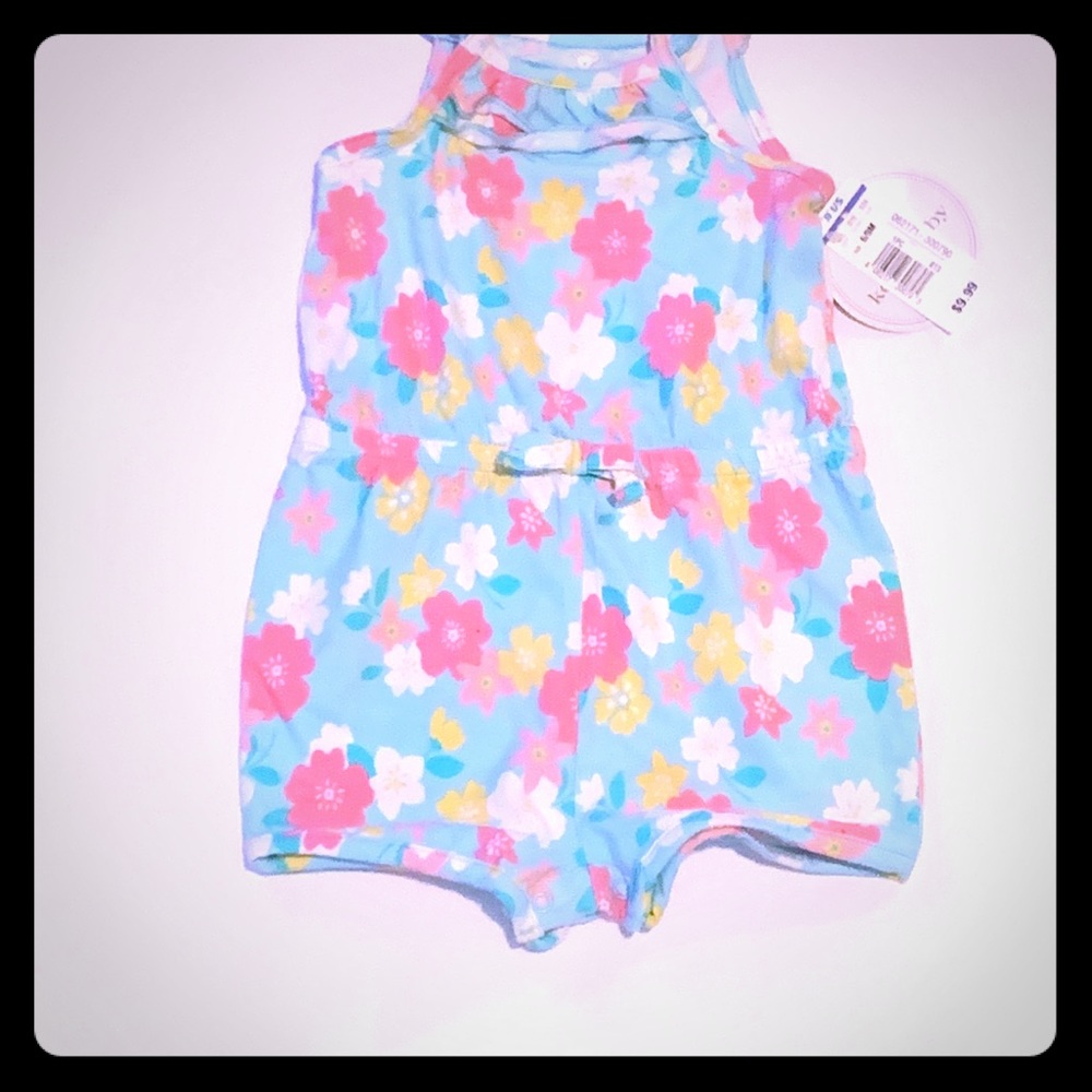 Toddler Floral Short Jumper